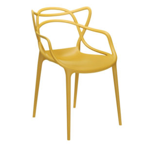 xcelsior, kartell, mustard, masters chair