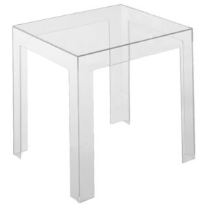 xcelsior, kartell, jolly table, caurspīdīgs