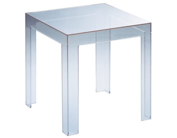 xcelsior, kartell, jolly table, caurspīdīgs