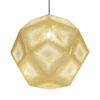 xcelsior, tom dixon, lampa, zelta lampa
