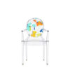 xcelsior, kartell, lou lou ghost, bērnu krēsliņš, dizaina krēsls, caurspīdīgs krēsls, filips stārks