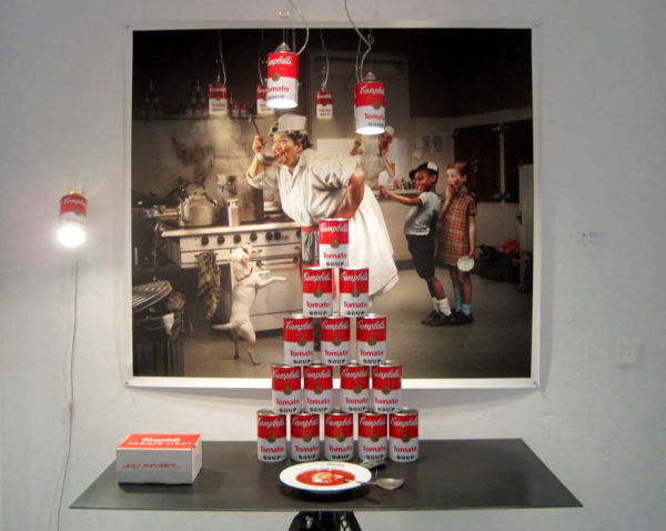 xcelsior, ingo maurer, canned light, campbells soup, dizaina lampa