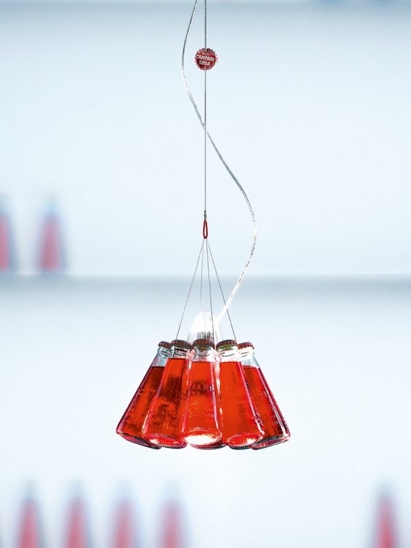 xcelsior, ingo maurer, campari lampa, dizaina lampa