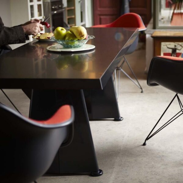 vitra, jean prouve, trapeze table, galds, garš galds